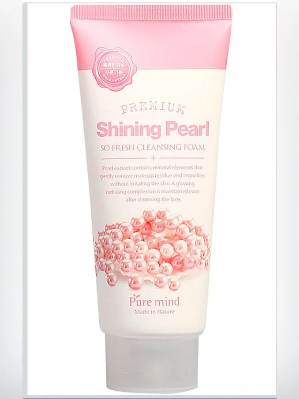 Puremind Shining Pearl So Fresh Cleansing Foam - 100ml